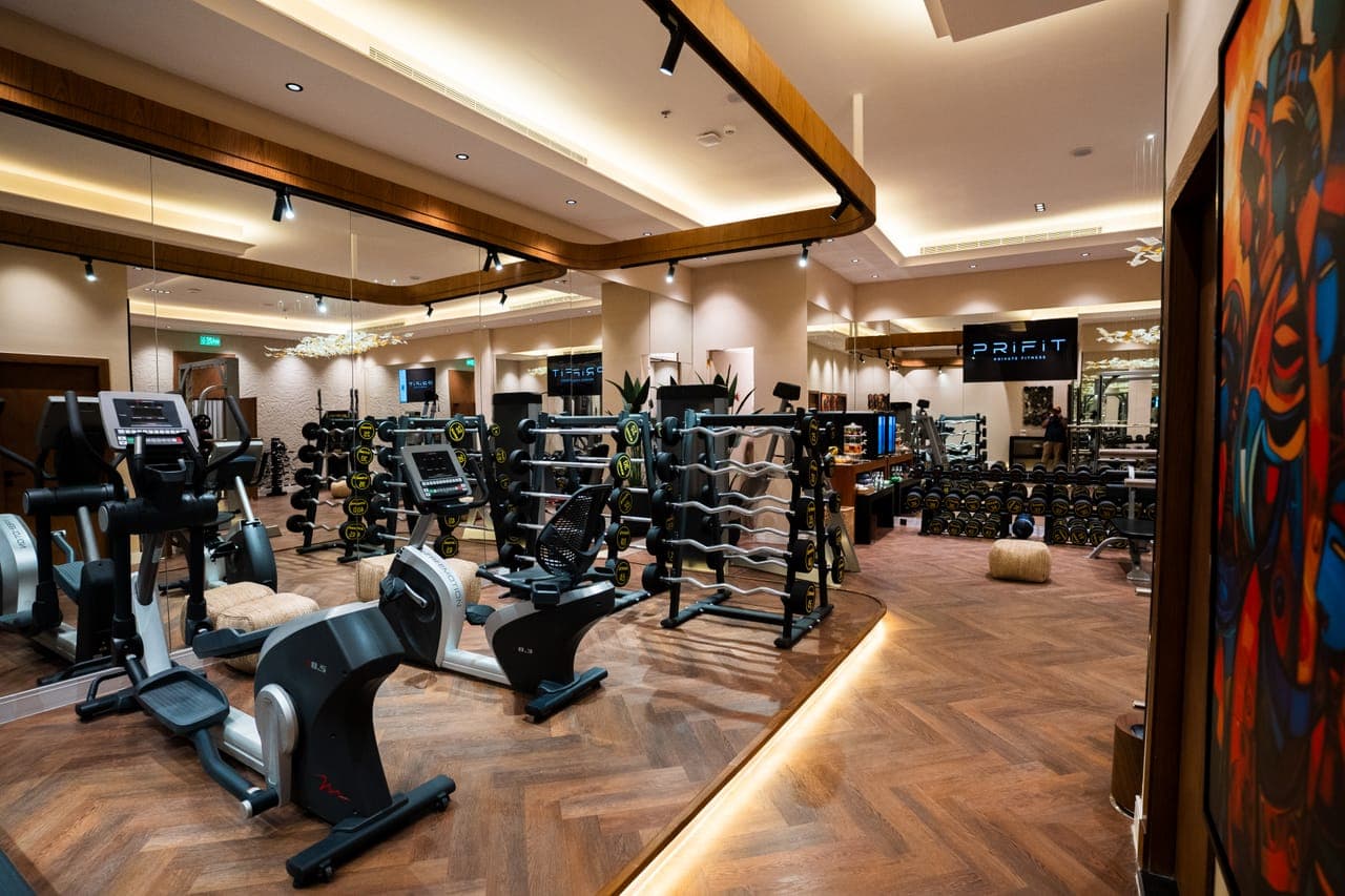 PriFit gym training area